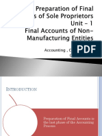 Final Accounts - Useful