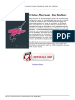 (Cronicas Marcianas Ray Bradbury) Eer PDF Ebook