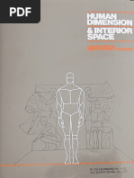 Human Dimension and Interior Space | PDF