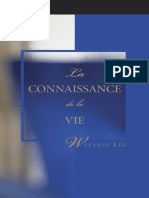 La Connaissance de La Vie, By Witness Lee