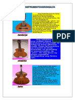 Mga Instrumentong Rondalya