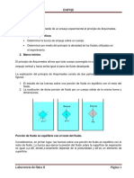 Informe de Empuje