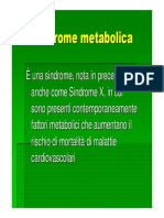 Sindrome Metabolica