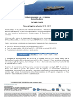 Fato Relevante Petrobras PNG 2015 2019
