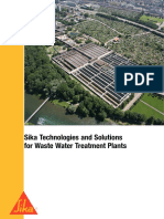 Sika - Solutions For Waste Water Treatment Plants UK