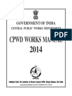 CPWD Works Manual 2014 PDF