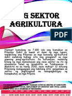 Ang Sektor Agrikultura