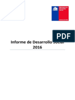 Informe de Desarrollo Social 2016