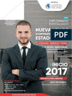 Diplomado Especializado en La Nueva Ley de Contrataciones Del Estado PDF