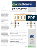 Application Overview: Towline Systems Improve Large & Heavy Items Distribution Center Material Flow Efficiencies