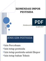 Impor Pestisida (Bahan PPVTPP - Yogya)