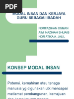 Download Modal Insan Dan Kerjaya Guru Sebagai Ibadah by Iman Atika SN35591391 doc pdf