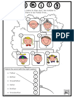 Family Tree - Activity - V.C. - 2013 (GRADE 1)