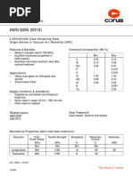 AMS6265 Gear Material Properties