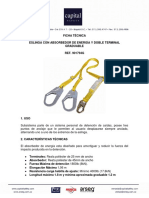 Ficha Técnica Eslinga en Y Arseg PDF