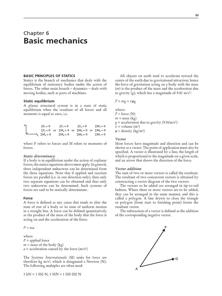 BASIC MECHANICS BOOK visual data 3