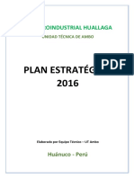 Plan Estrategico U T Ambo