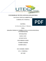 Desafíos Teóricos y Empíricos de La Sociología Rural Contemporánea