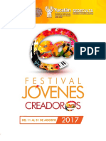 Cartelera Jovenes Creadores