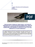 Obligaciones Notariales Derivadas de Las Legalizaciones de Firmas Del Endoso Del Certificado de Propiedad de PDF
