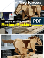 Mustang Rocking Horse: John W. Designs and Builds The