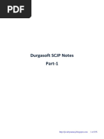 DurgaSoft SCJP Notes Part 1 - JavabynataraJ PDF