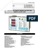 DKG-307 User Manual and Specifications