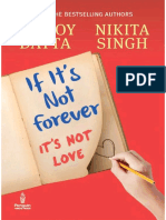 If Its Not Forever Durjoy Datta Nikita Singh PDF