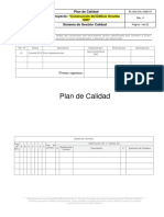 Pl-Gg-Cal-0392-01 Plan de Calidad