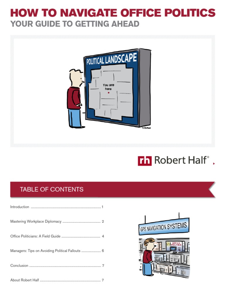 How To Navigate Office Politics Your Guide To Getting Ahead PDF