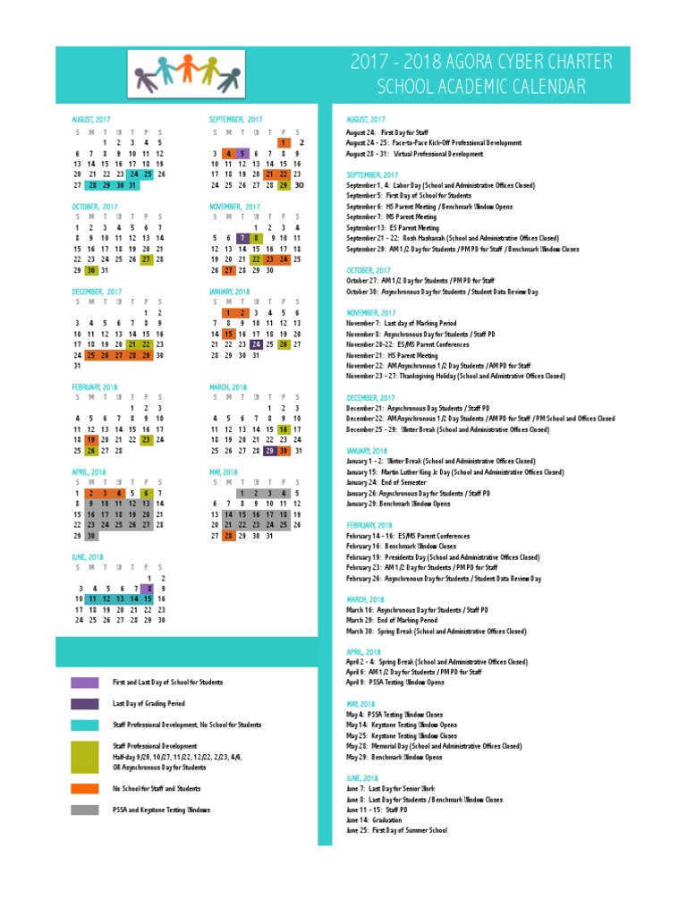2017 2018 Academic Calendar | PDF | Holidays | Observances