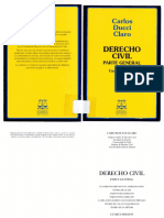 Libro Derecho Civil Parte General Carlos Ducci Claro