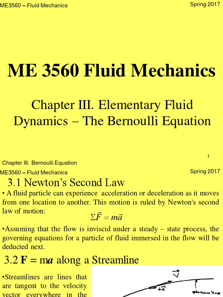 Understanding the Fundamentals of Fluid Dynamics An InDepth