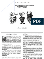 A Sociologia de Durkheim