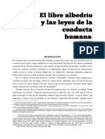 Libre Albedrío y Las Leyes de La Conducta Humana