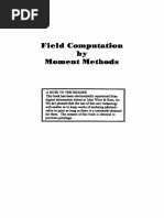 Field Computation by Moment Methods