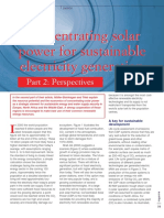 Concentrating Solar Power Part 2