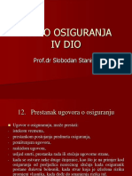 PRAVO OSIGURANJA Prezentacija IV DIO