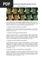 10 Marcas Distintas Da Pregação de João Calvino