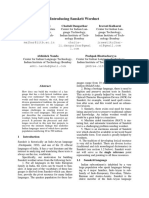 Sanskrit Wordnet PDF