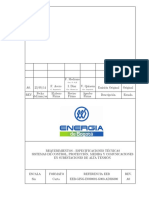 ANEXO 5 Especificaciones Técnicas Control, Protección, Medida y Comunicaciones SE de at