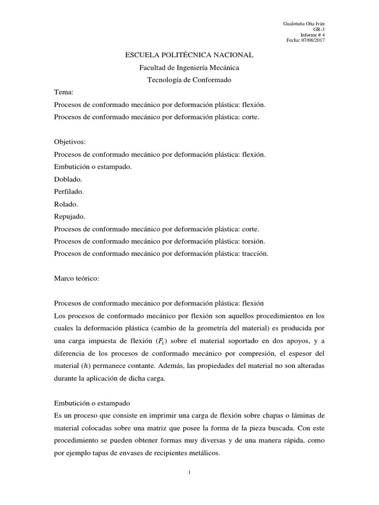 Inf4 Gr3 Tec Conf | PDF | Aluminio | Acero