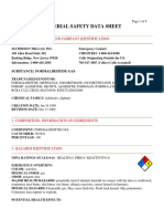 MSDS Formaldehyde Gas PDF