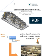 Diseño de Plantas en Mineria