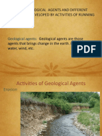 Activities of Geological Agents