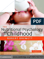 Robert Drewett The Nutritional Psychology of Chiildhood