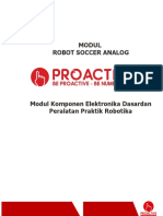Modul Robot Soccer Analog
