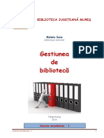 Gestiune Biblioteca