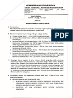 SE Nomor 05 Tahun 2017 Tentang Peningkatan Keselamatan Apron