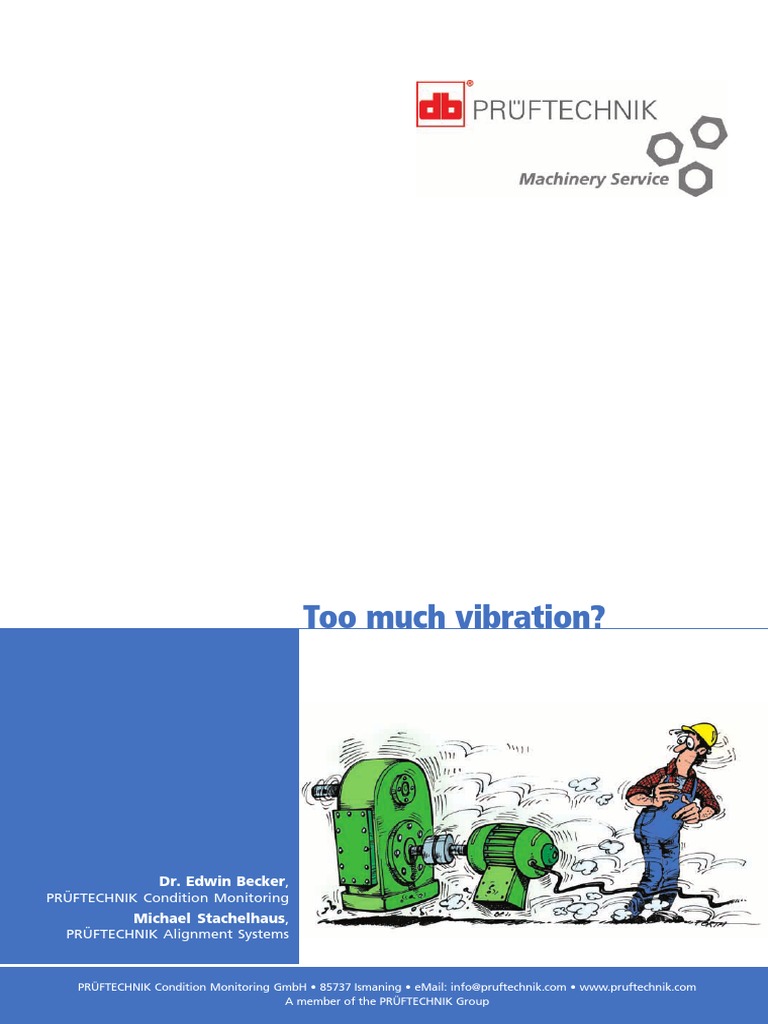 Too Much Vibration PDF PDF Belt (Mechanical) Bearing (Mechanical)